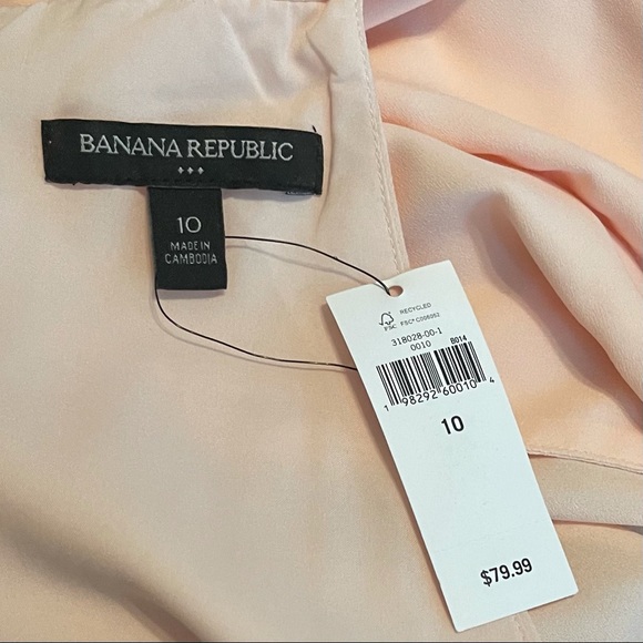 Banana Republic Tie Neck Sleeveless Shift Dress - Picture 8 of 10